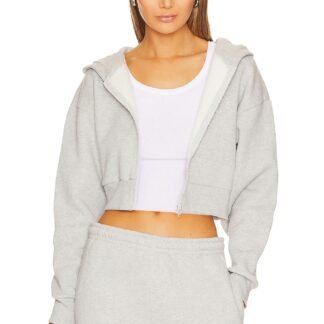 Organic Cropped Hoodie