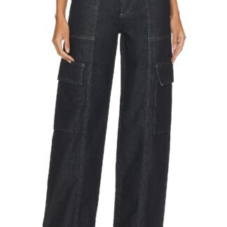 x Emrata Amia Wide Leg Jean
