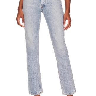Riley High Rise Straight Crop