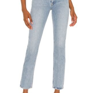 Riley High Rise Straight Crop