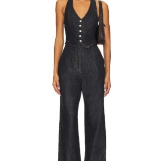 X Revolve Isadore Denim Jumpsuit