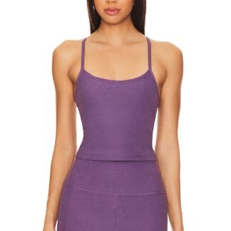 Spacedye Slim Racerback Cropped Tank