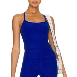 Spacedye Slim Racerback Cropped Tank
