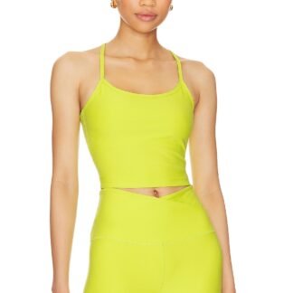 Spacedye Slim Racerback Cropped Top