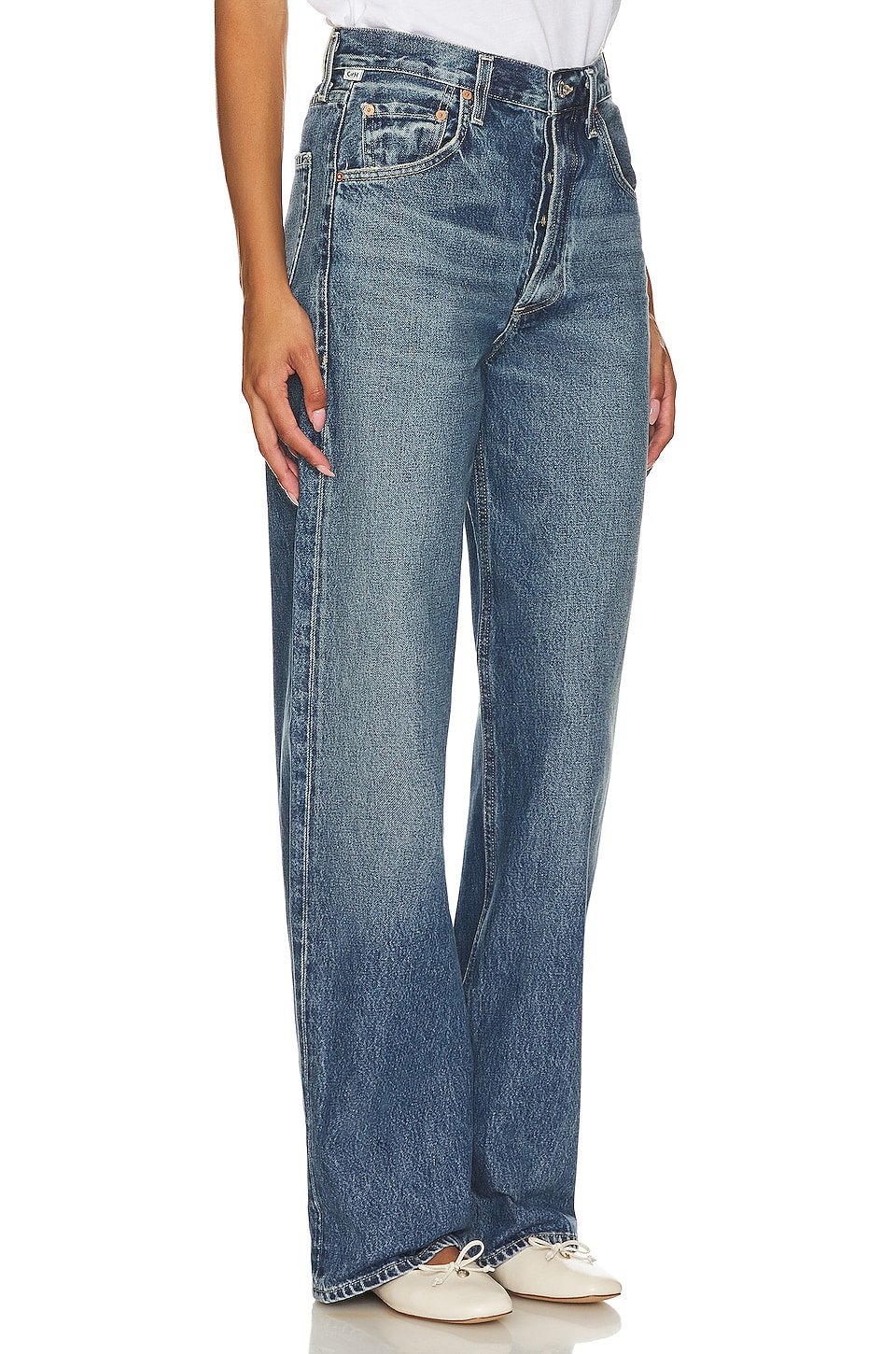 Ayla Baggy Cuffed Crop - Image 3