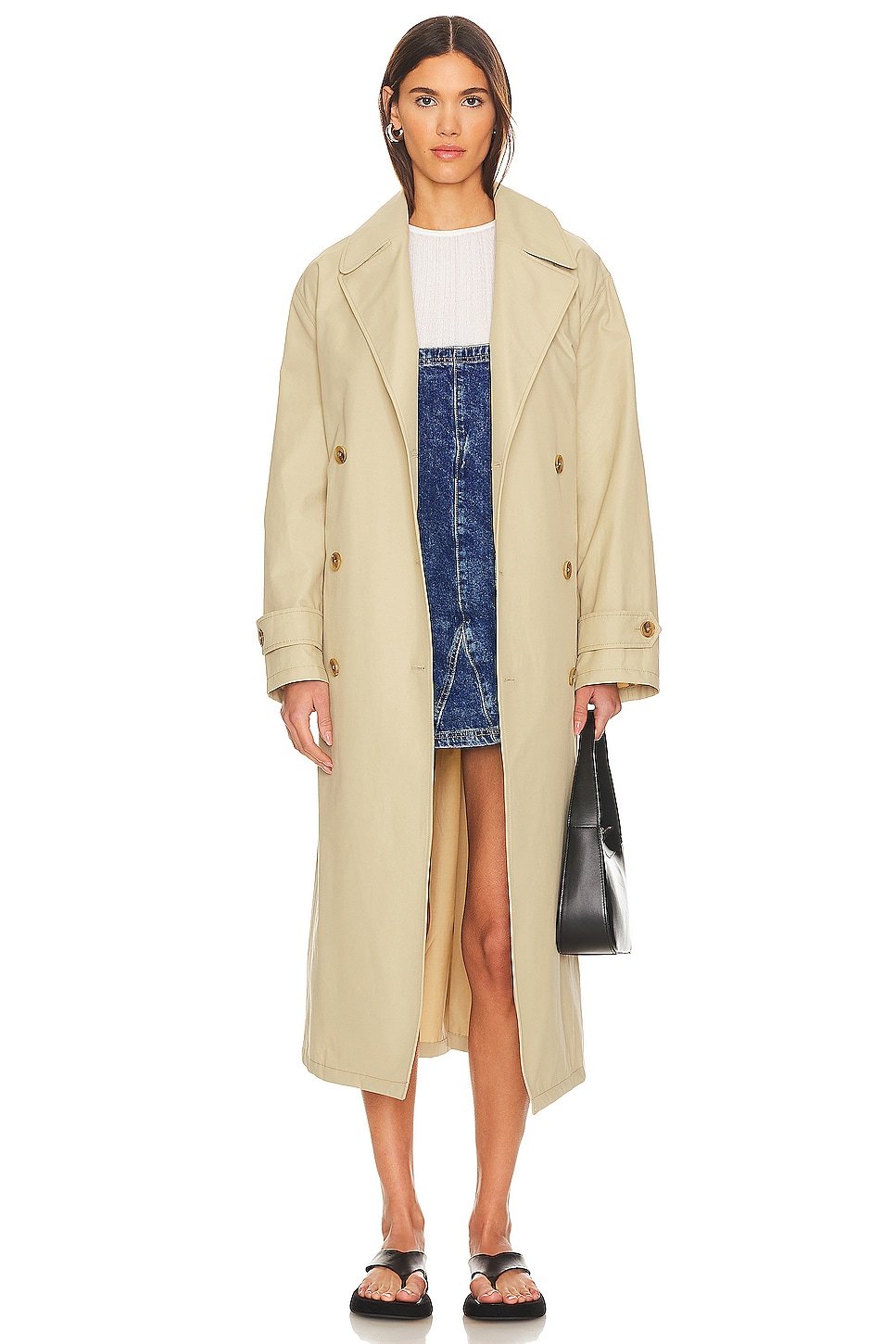 Overall Smock Mini Dress - Image 4