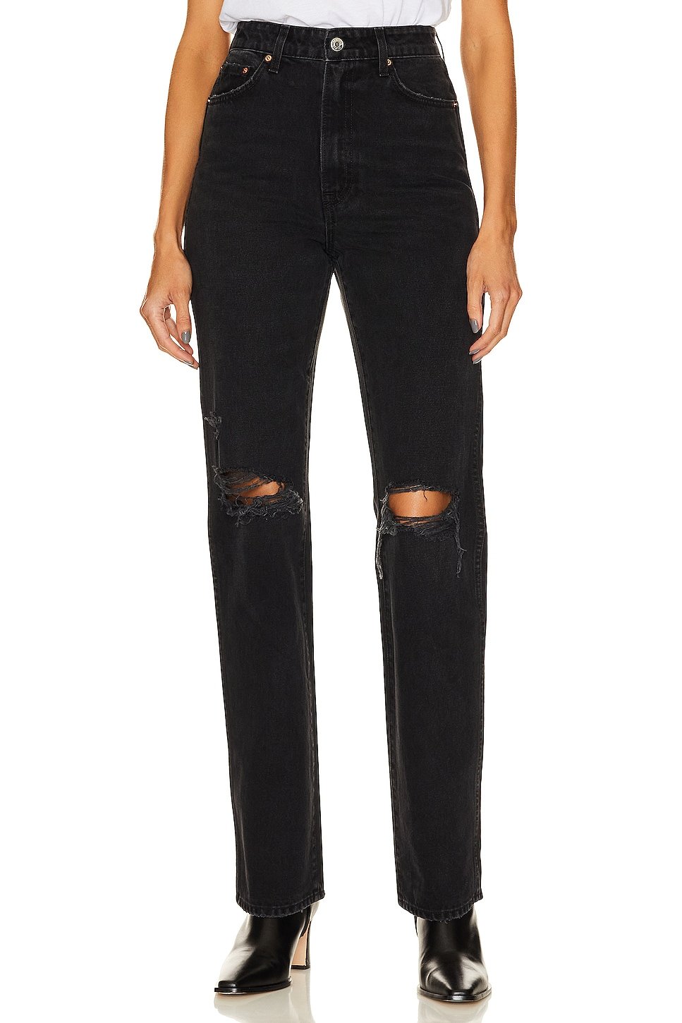 Sara Super High Rise Slim Straight