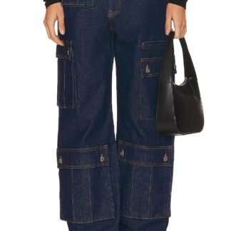 Lara Low Rise Wide Leg Cargo