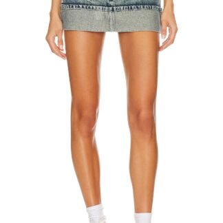 Extreme Distressed Mini Skirt