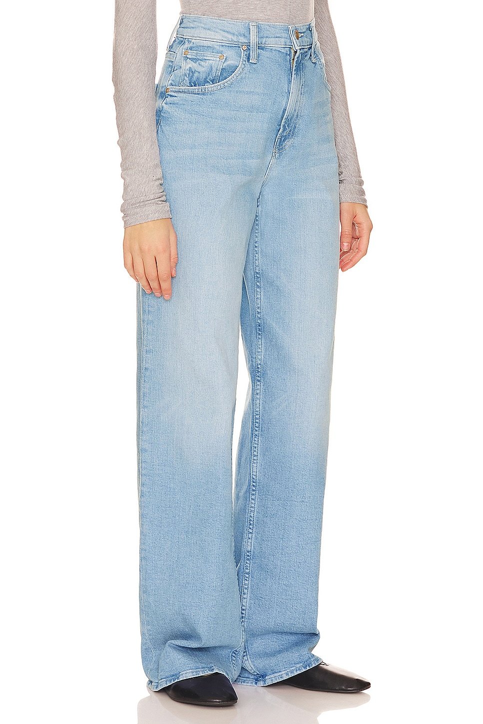 High Waisted Spinner Zip Heel - Image 2