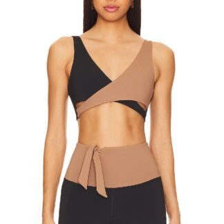 Alicante V Neck Wrap Sports Bra