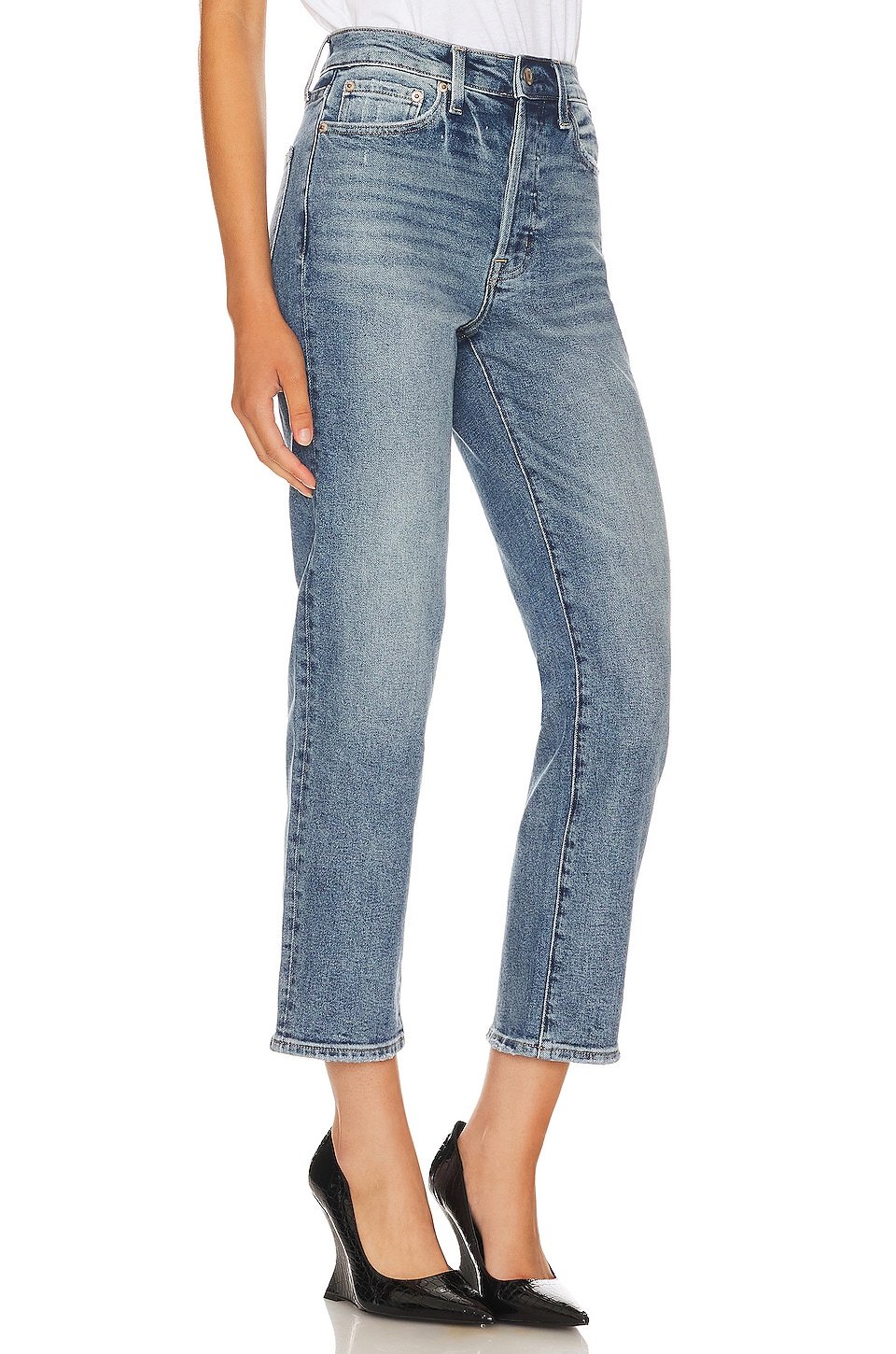 Charlie High Rise Classic Straight Ankle - Image 2