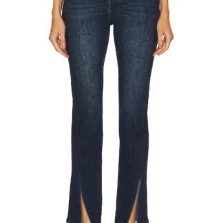 Teagan High Rise Vented Slim Straight