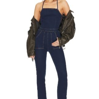 Macey Denim Jumpsuit