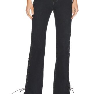 Jayda Lace Up Jean
