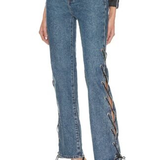 Jayda Lace Up Jean