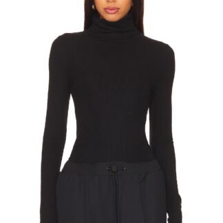 Jackson Rib Turtleneck Top