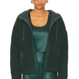 Nessa Hooded Sherpa Jacket