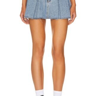 Georgia Pleated Mini Skirt