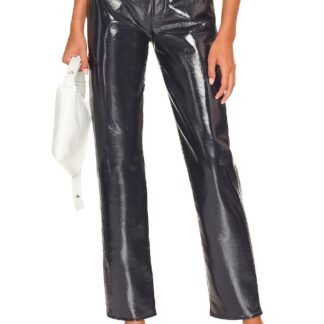 Recycled Leather 90s Pinch Waist