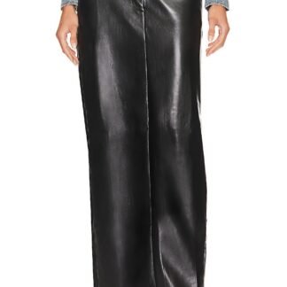 X Revolve Dossi Faux Leather Maxi Skirt