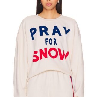 Pray For Snow Crewneck Sweatshirt