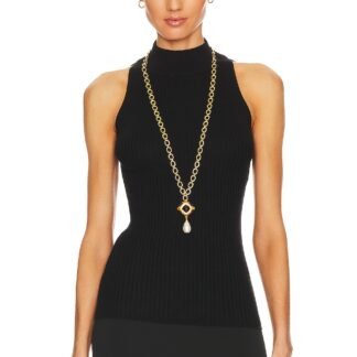 Rib Mock Halter Top