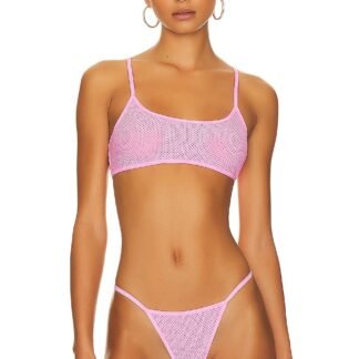 Classic Bandeau Bra With Logo Elastic Binding