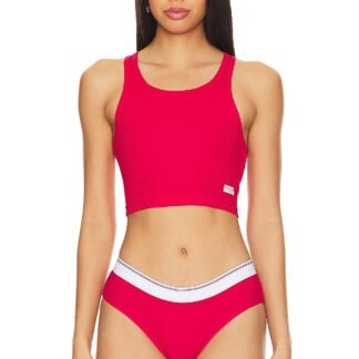 Cropped Racer Tank