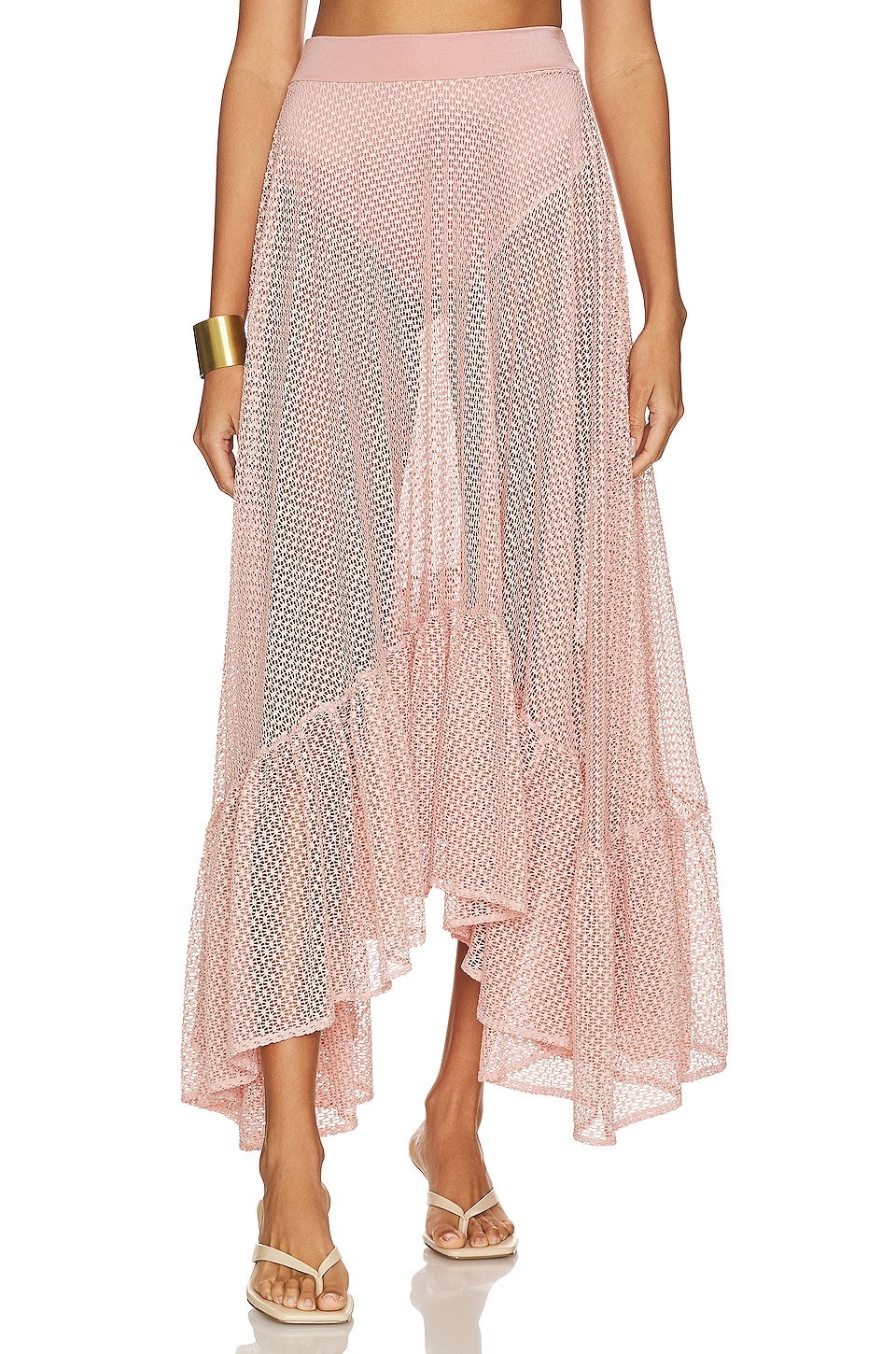 Jardin De Las Rosas Maxi Skirt