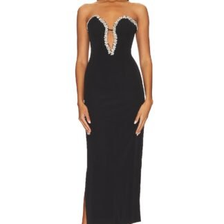 Eleni Diamante Midi Dress