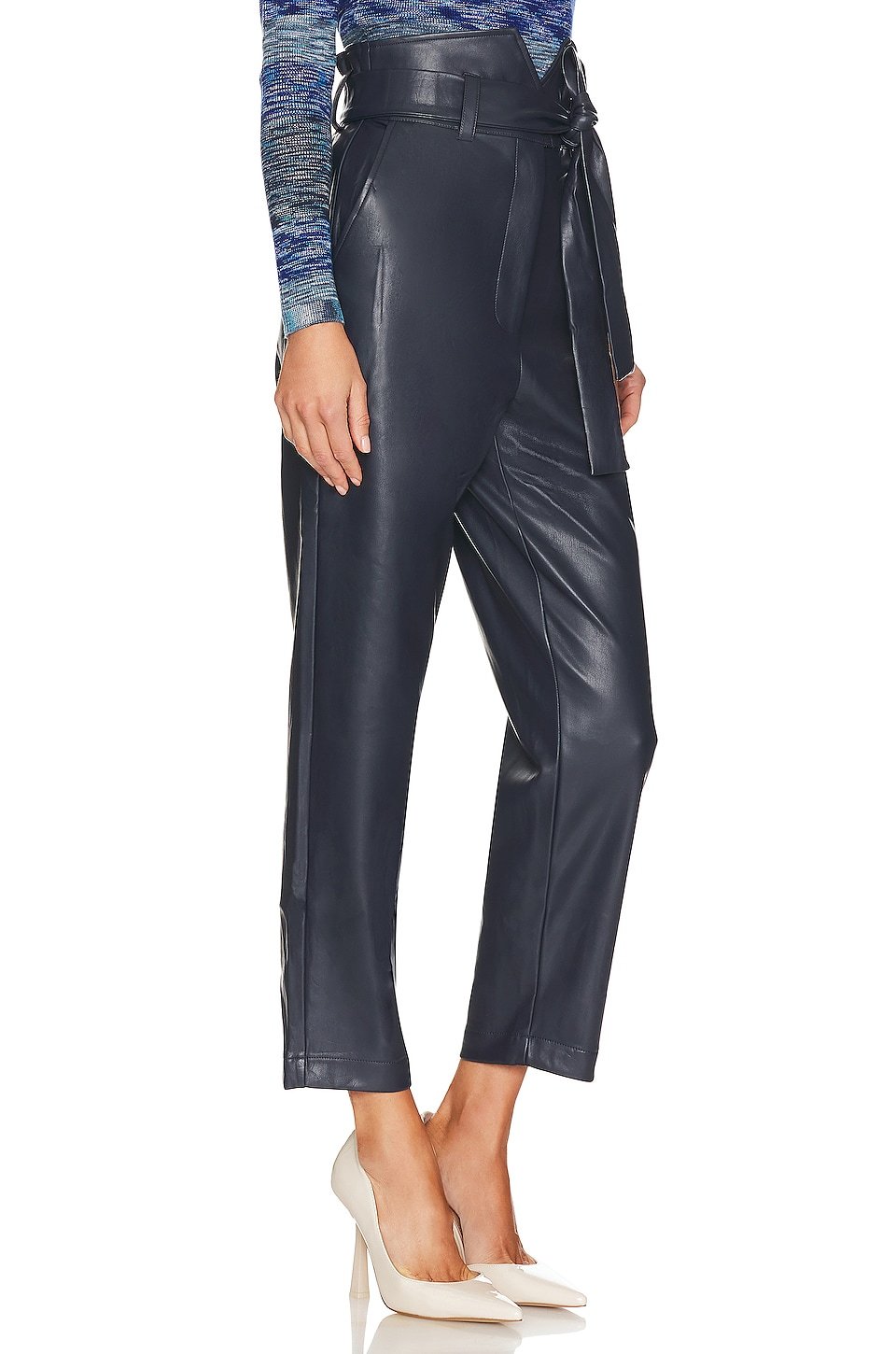 Debbie Faux Leather Pant - Image 2