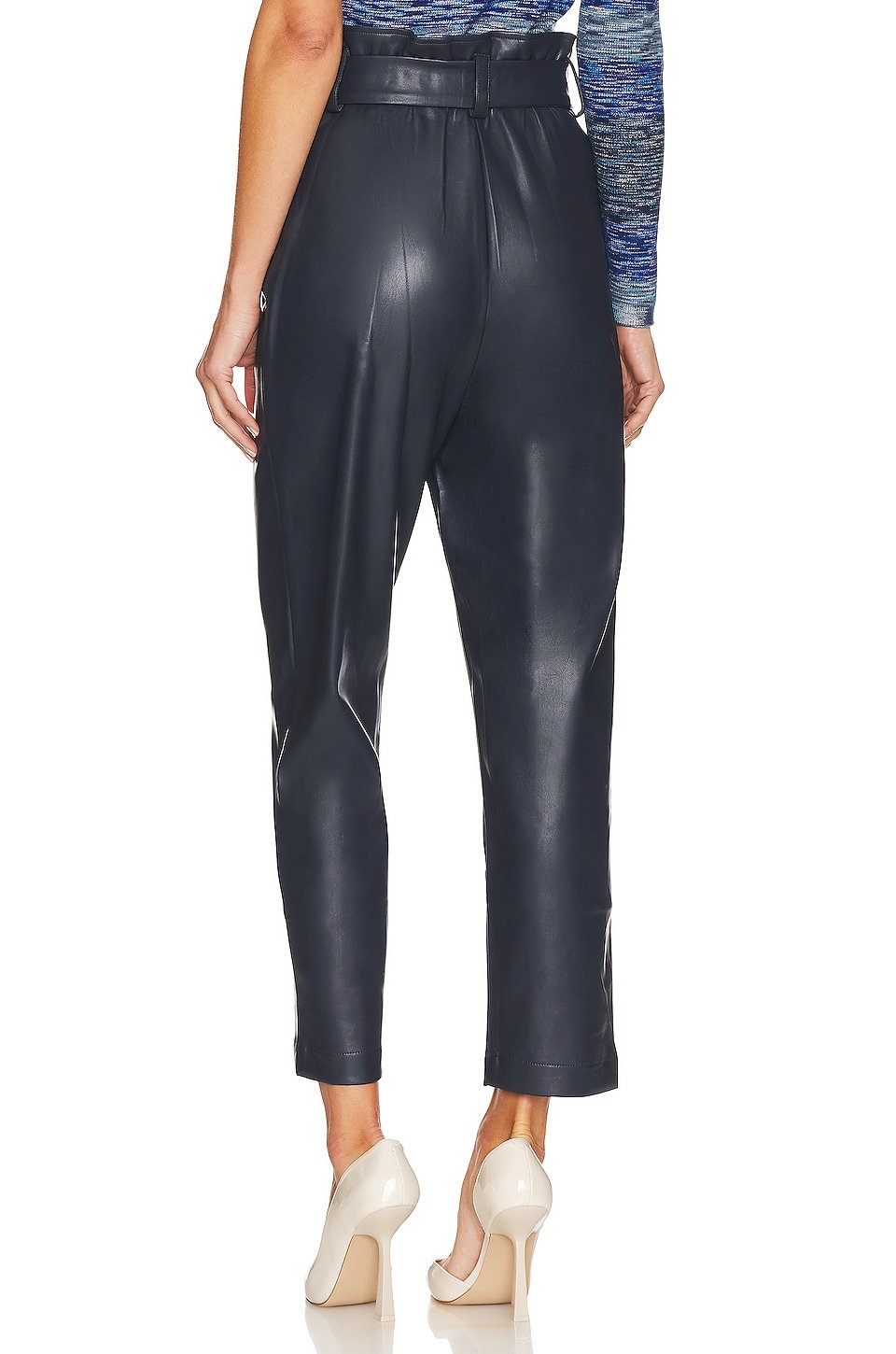 Debbie Faux Leather Pant - Image 3