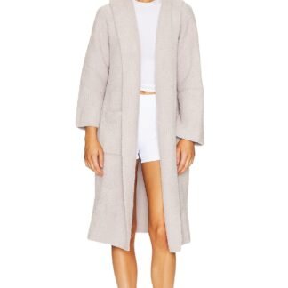 CozyChic Ribbed Hooded Robe