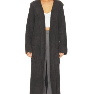 CozyChic Ribbed Hooded Robe
