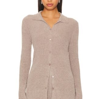 CozyChic Ultra Lite Ribbed Button Down Cardi