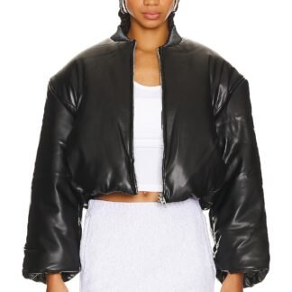 Faux Leather Jacket