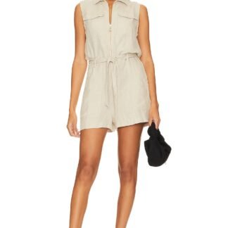 Zip Front Romper