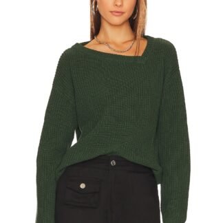 Asymmetric Neck Sweater