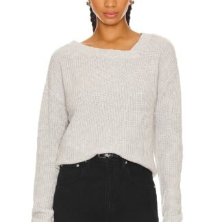 Asymmetric Neck Sweater