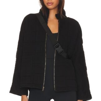 Quilted Jacket With Zip