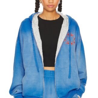 Electric Love Interlock Zip-up Hoodie