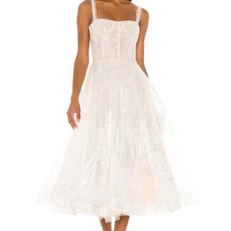 Mademoiselle Bridal Midi Dress