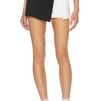 Aaleyah Two Tone Wrap Skort