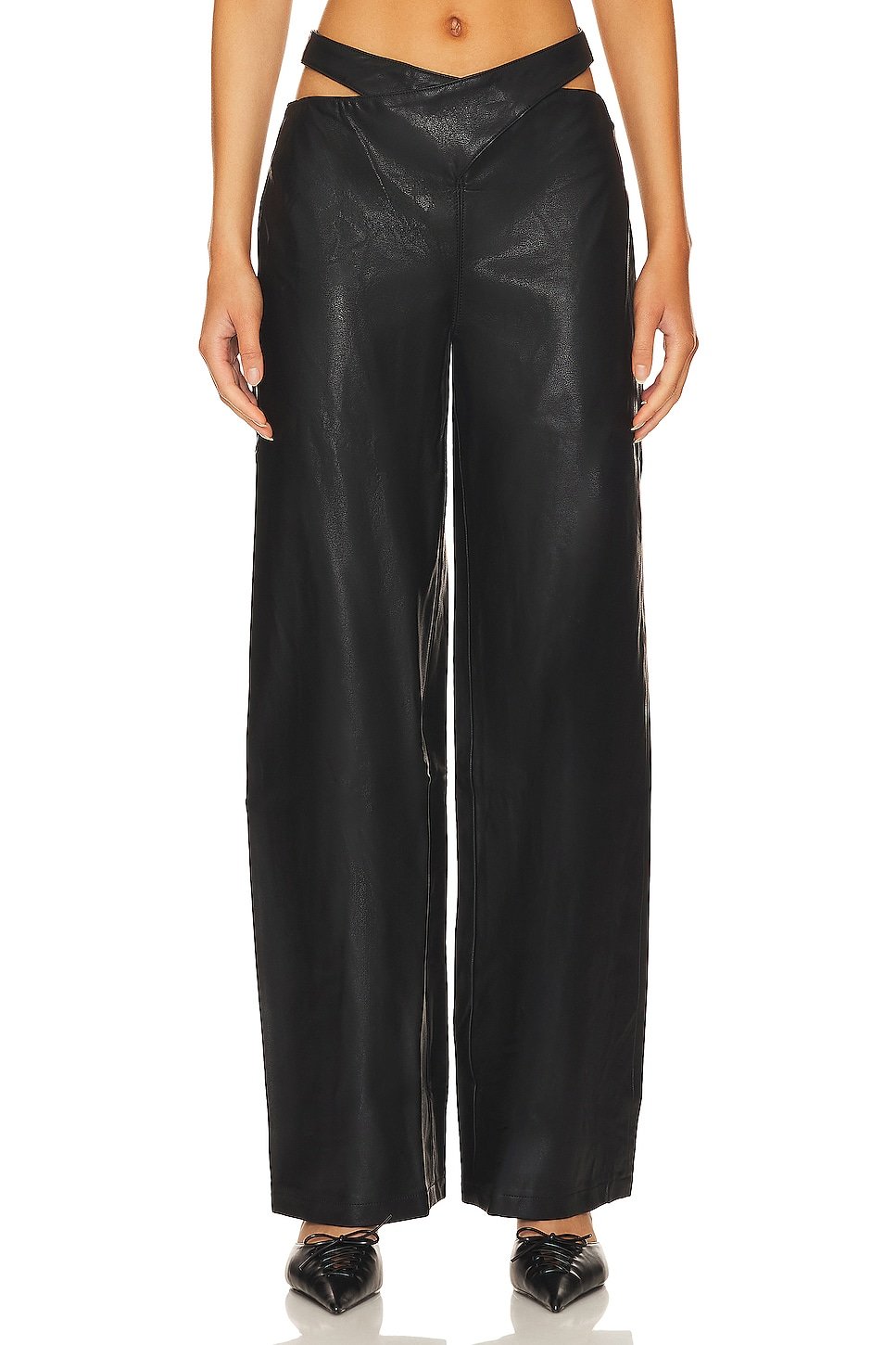 Atlas Faux Leather Pants