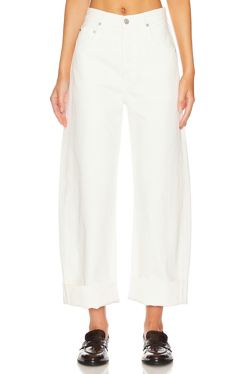 Ayla Baggy Cuffed Crop