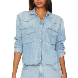 Cropped Western Shirt