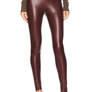 Faux Leather Legging