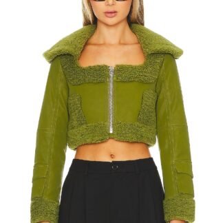 Odalis Faux Leather Jacket