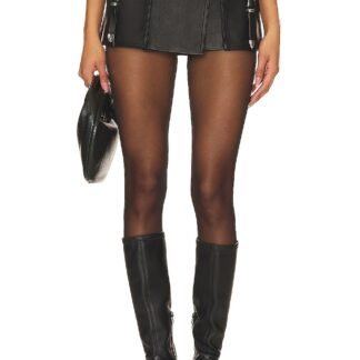 Isadora Leather Mini Skirt